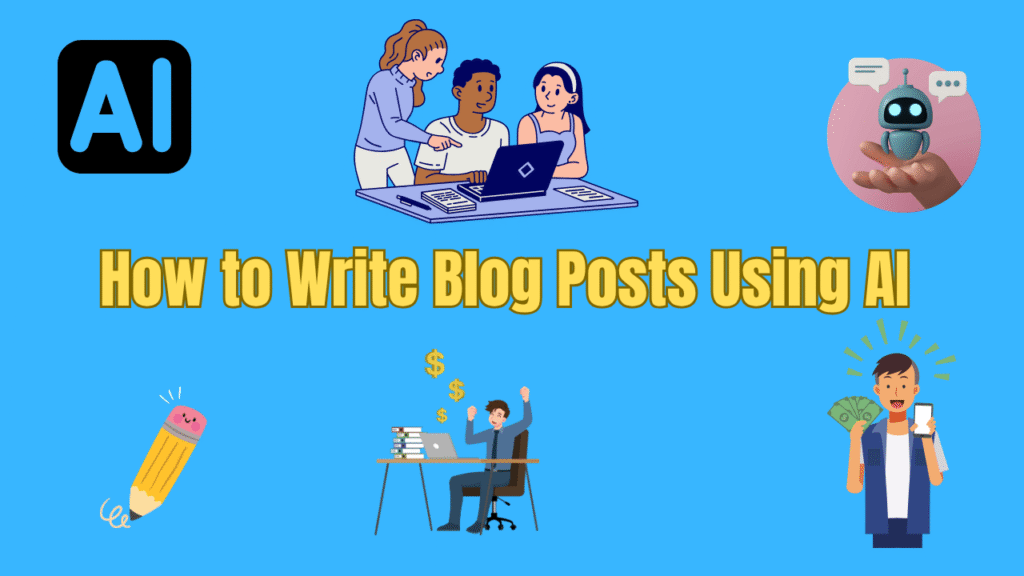 write blog post using ai