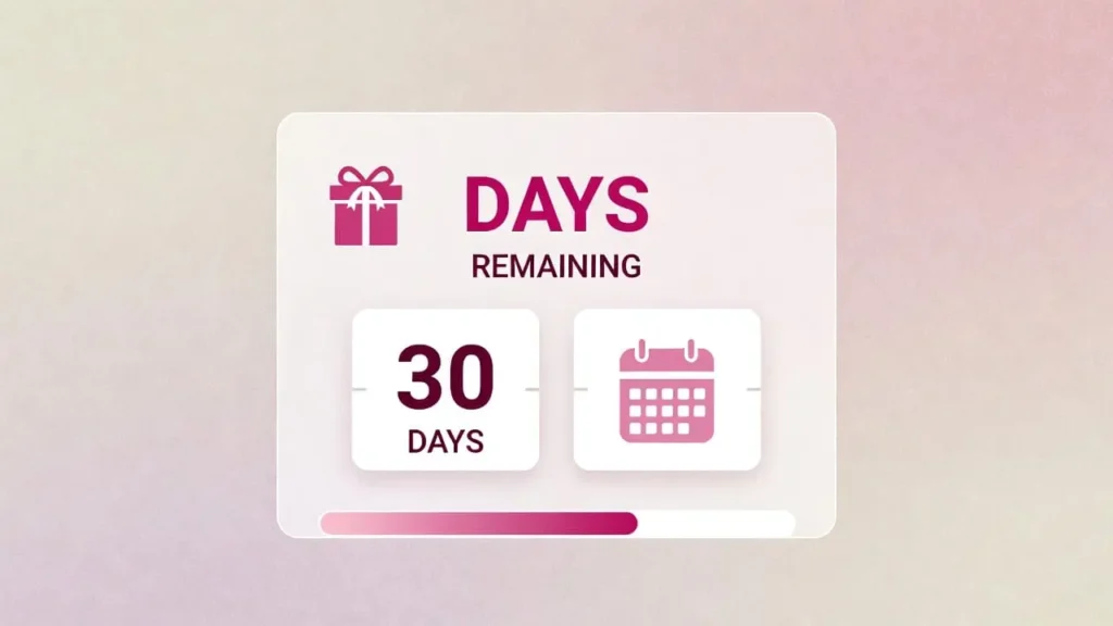 "Next birthday countdown showing number of days left until birthday" age calculator